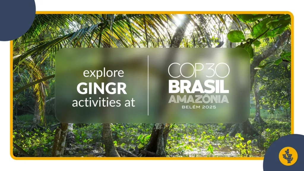 GINGR at COP30: Turning global energy goals into Nature- and People-Positive action