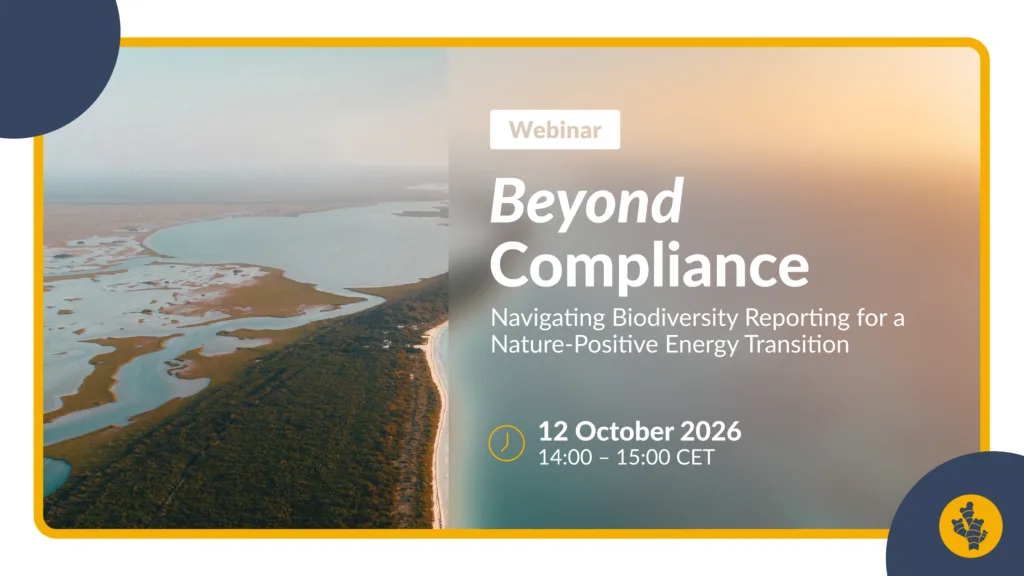 Beyond Compliance: Navigating Biodiversity Reporting for a Nature-Positive Energy Transition